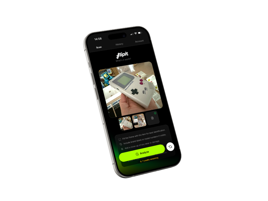 FlipIt app on iPhone